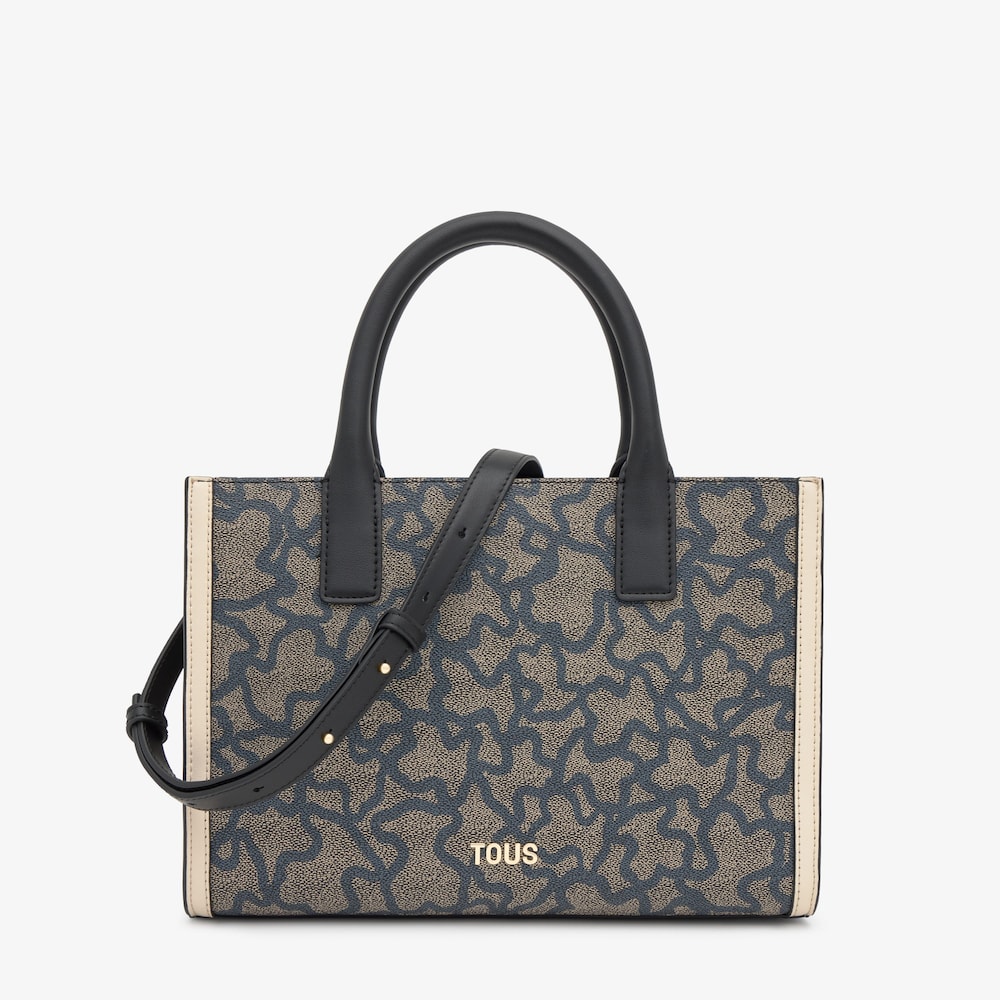 Shopper mediano negro Kaos Icon