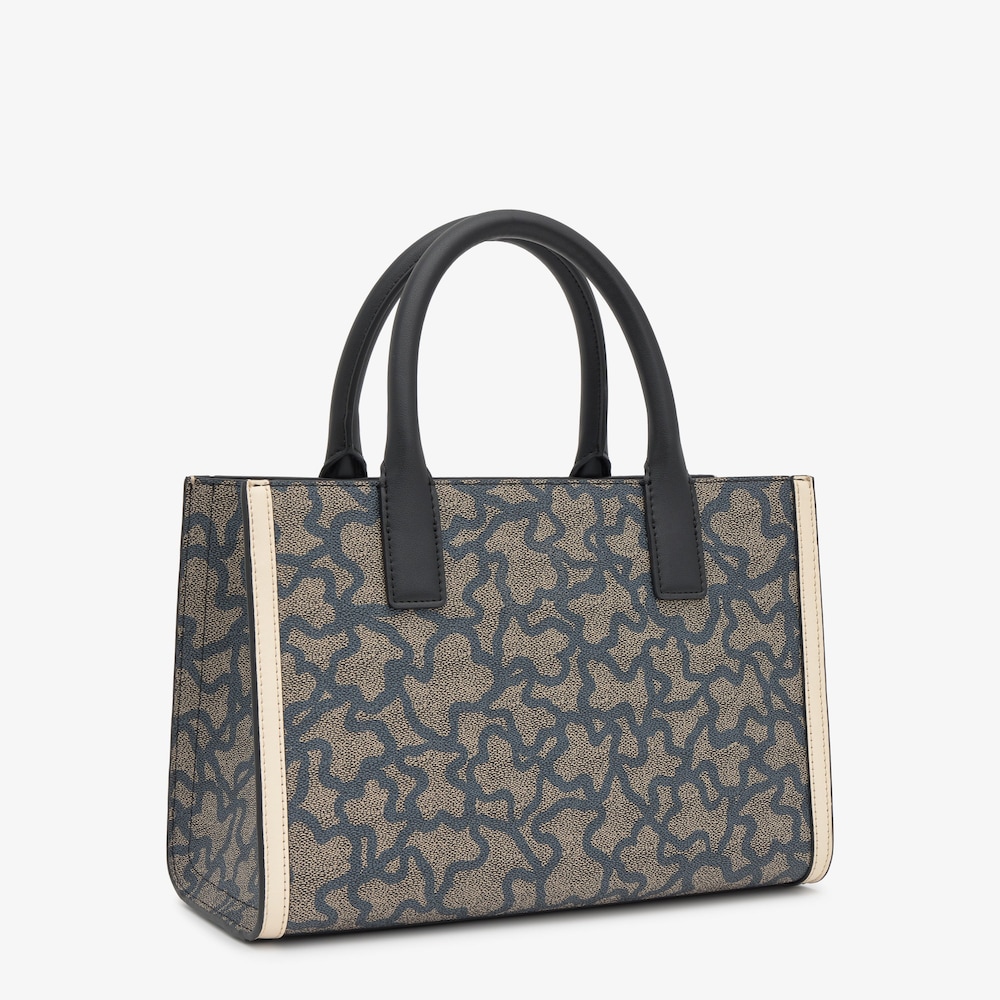 Shopper mediano negro Kaos Icon