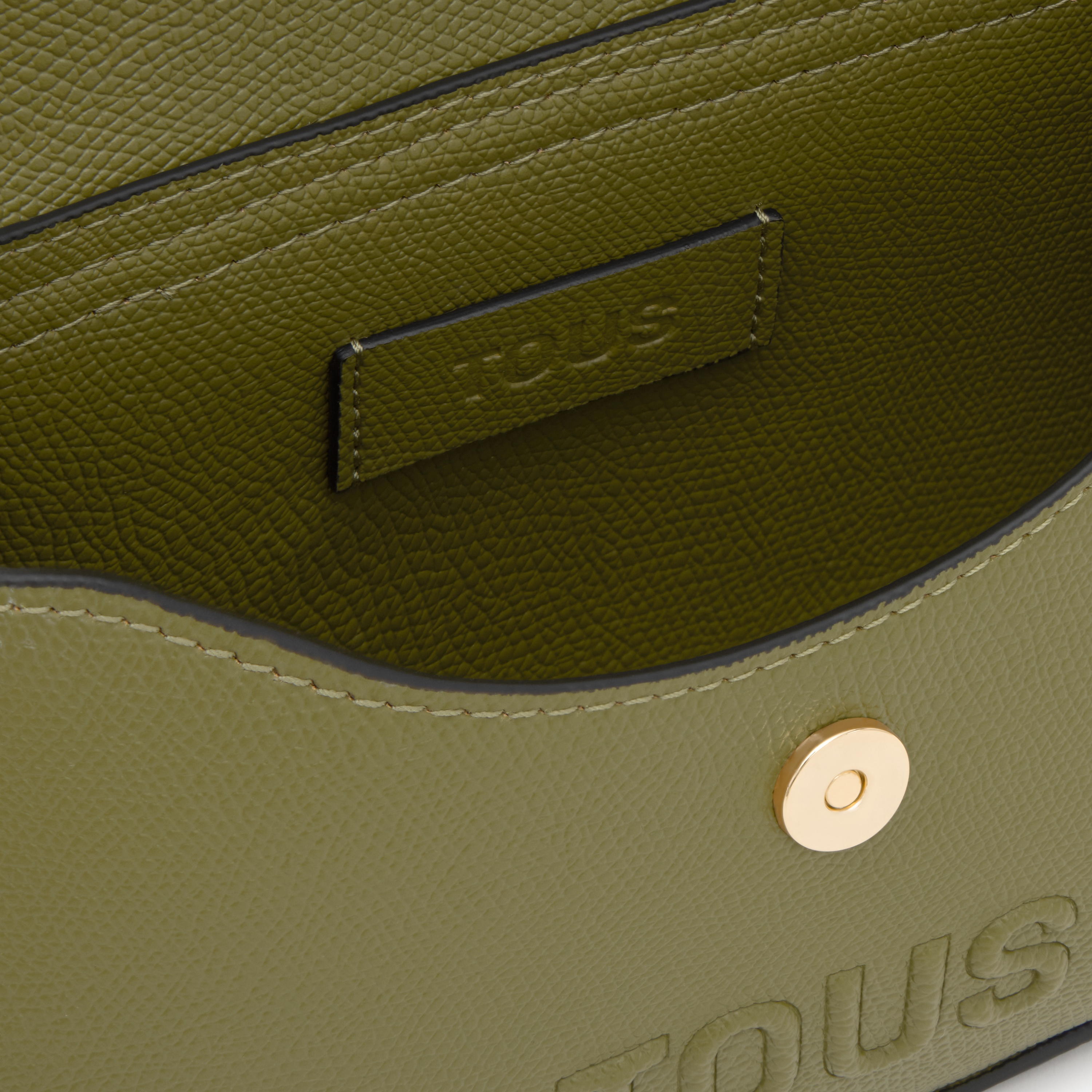 Olive green minibag TOUS Back to Basics