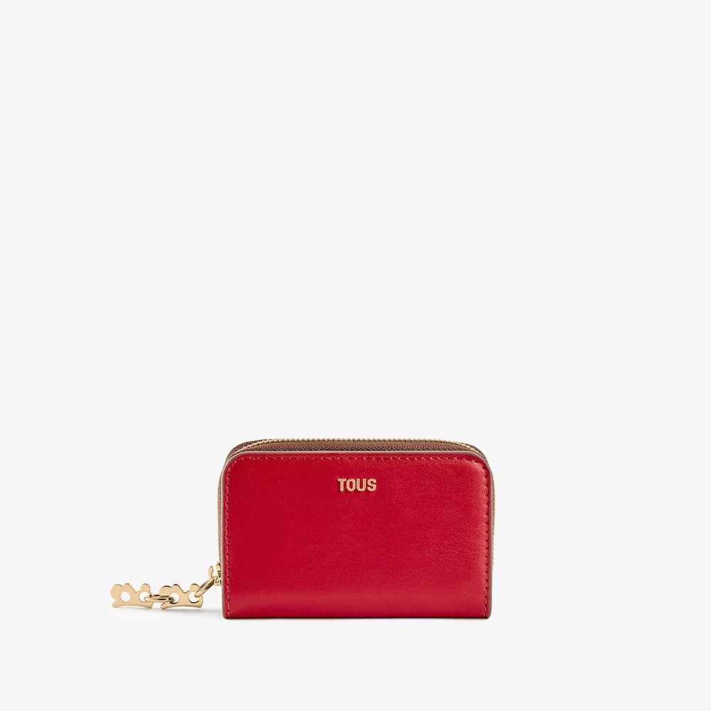 Monedero caoba TOUS Half Bear 
