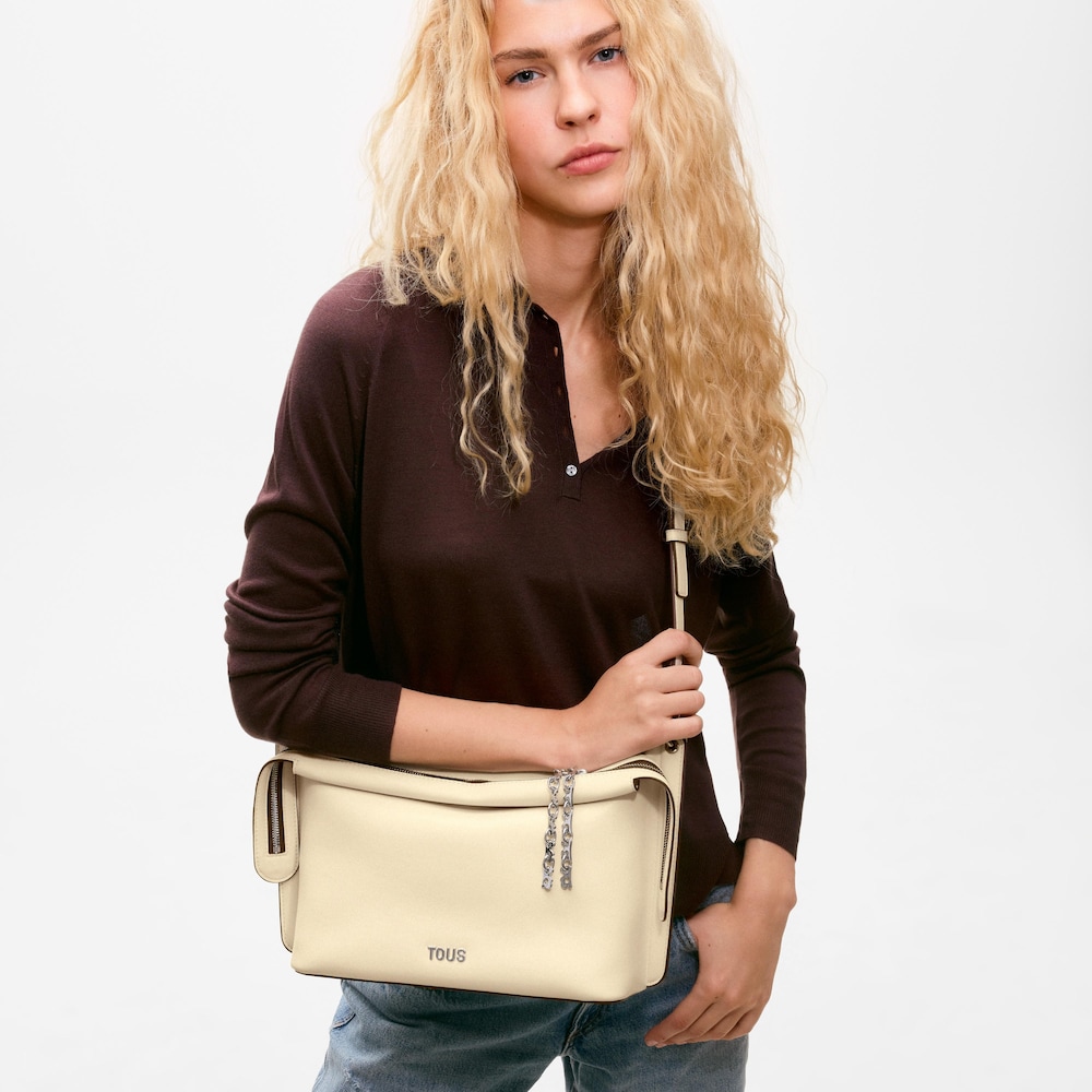 City bag media beige TOUS&nbsp;Half Bear 