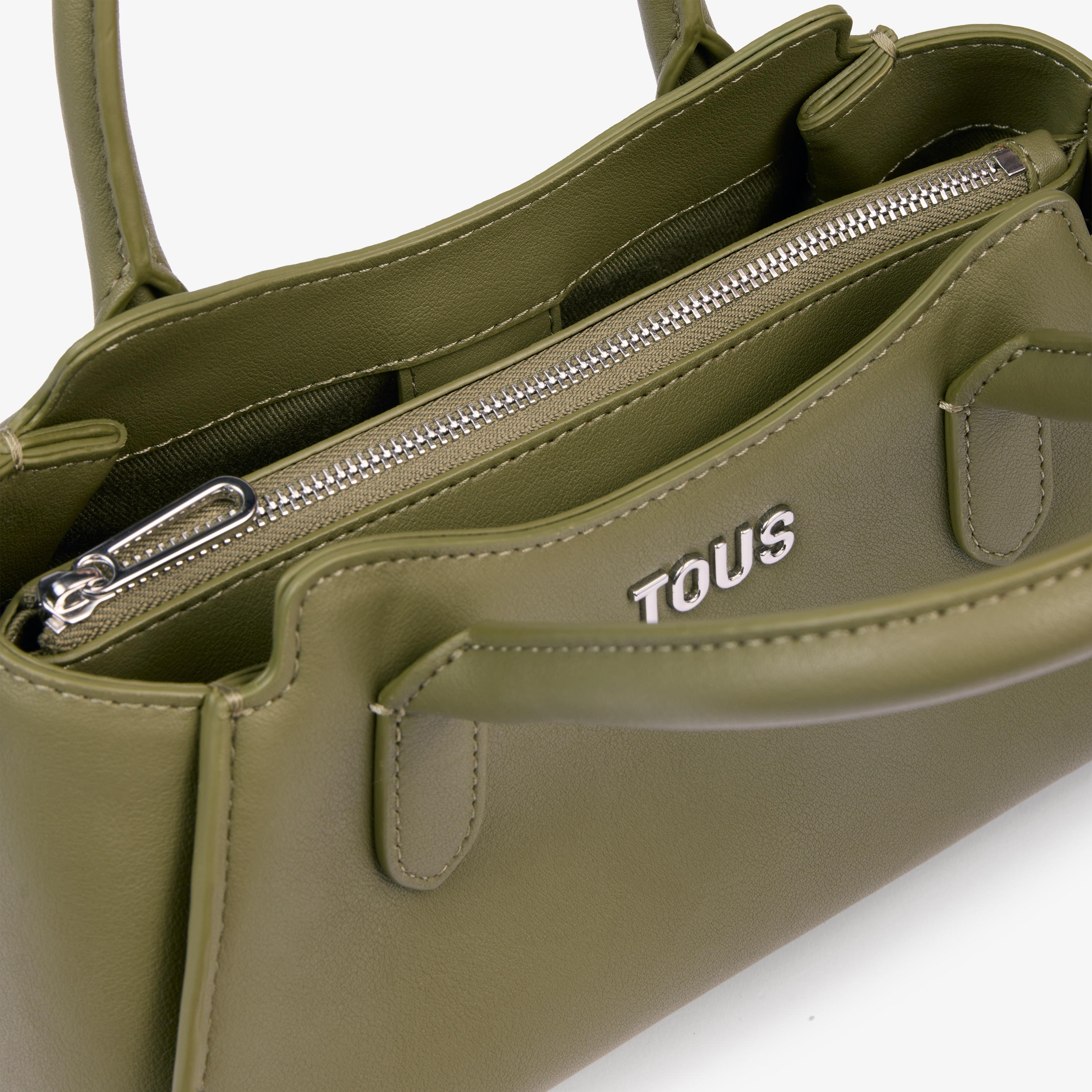 Small olive green Crossbody bag TOUS Essential