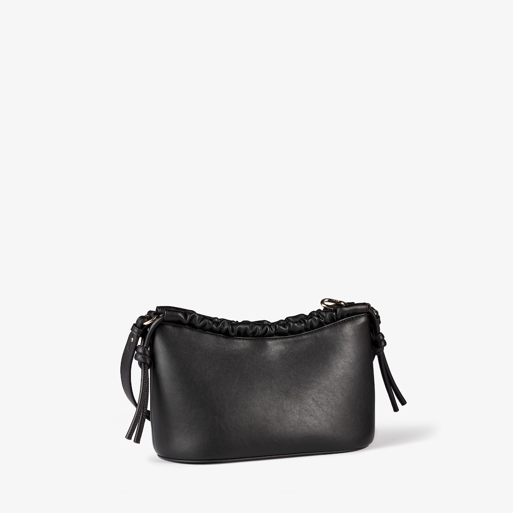Bandolera mediana negra con frunce TOUS Emily