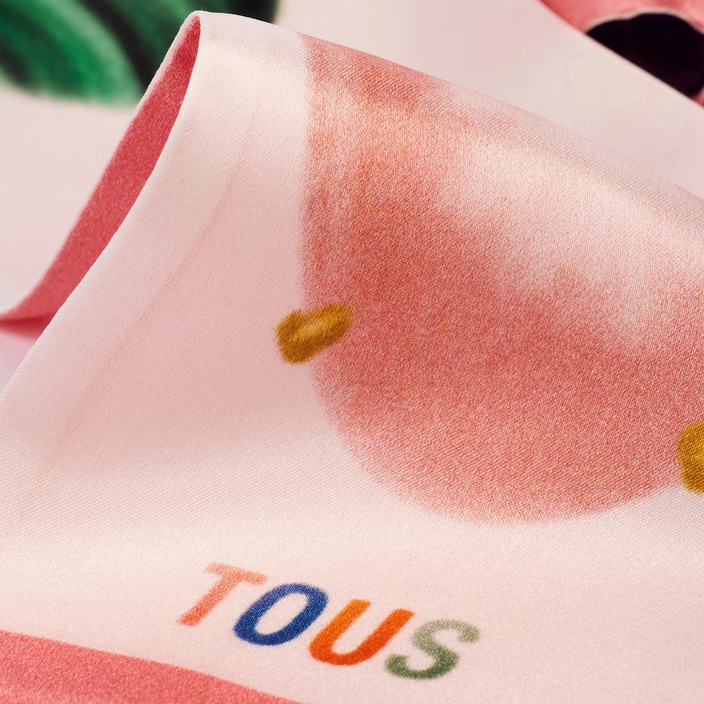 Foulard en soie ruban TOUS Beetle Gems