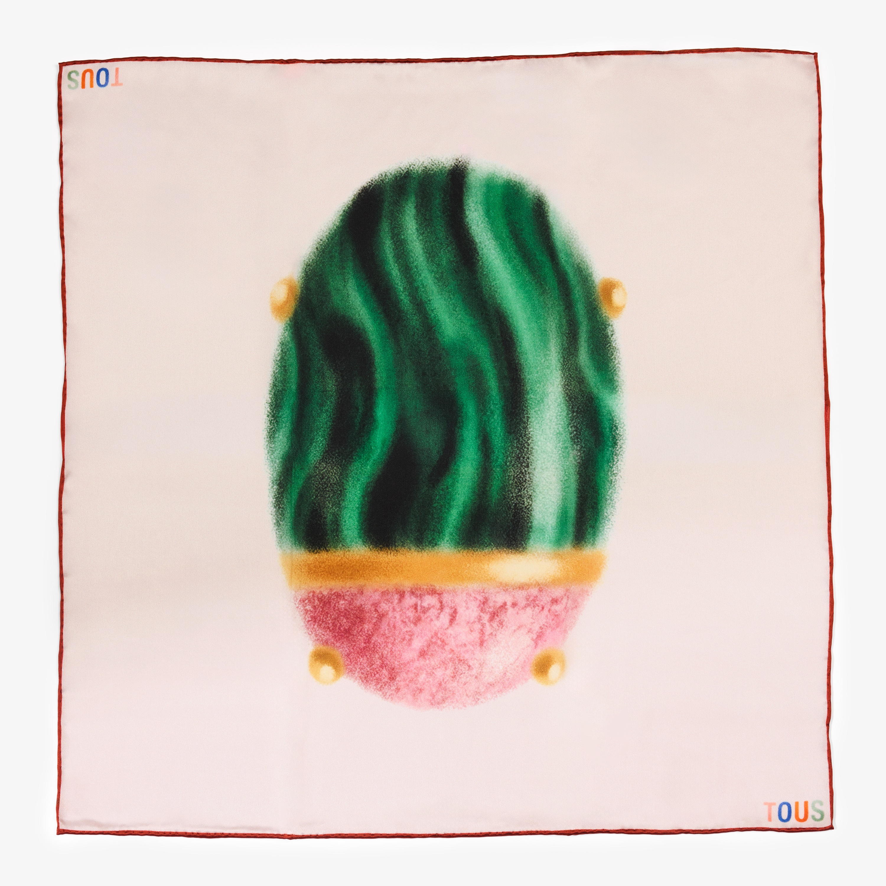 silk Scarf TOUS Beetle Gems