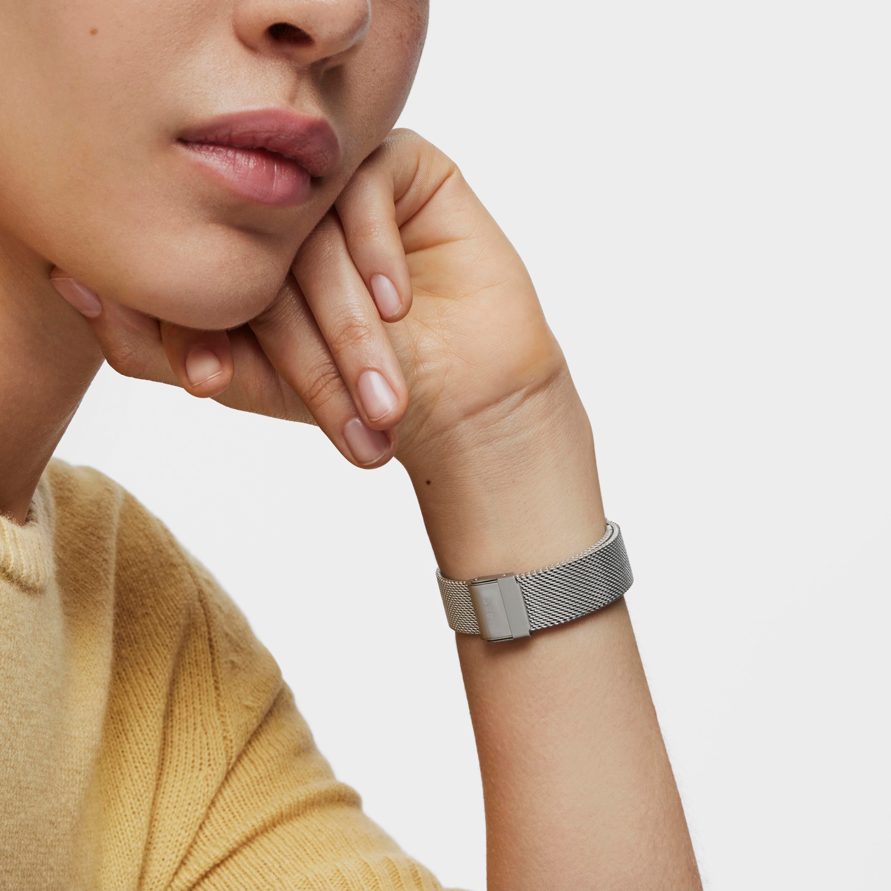 Stainless steel S-Mesh Watch