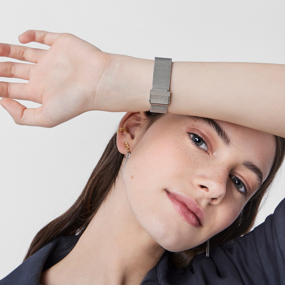Stainless steel S-Mesh Watch image number 6
