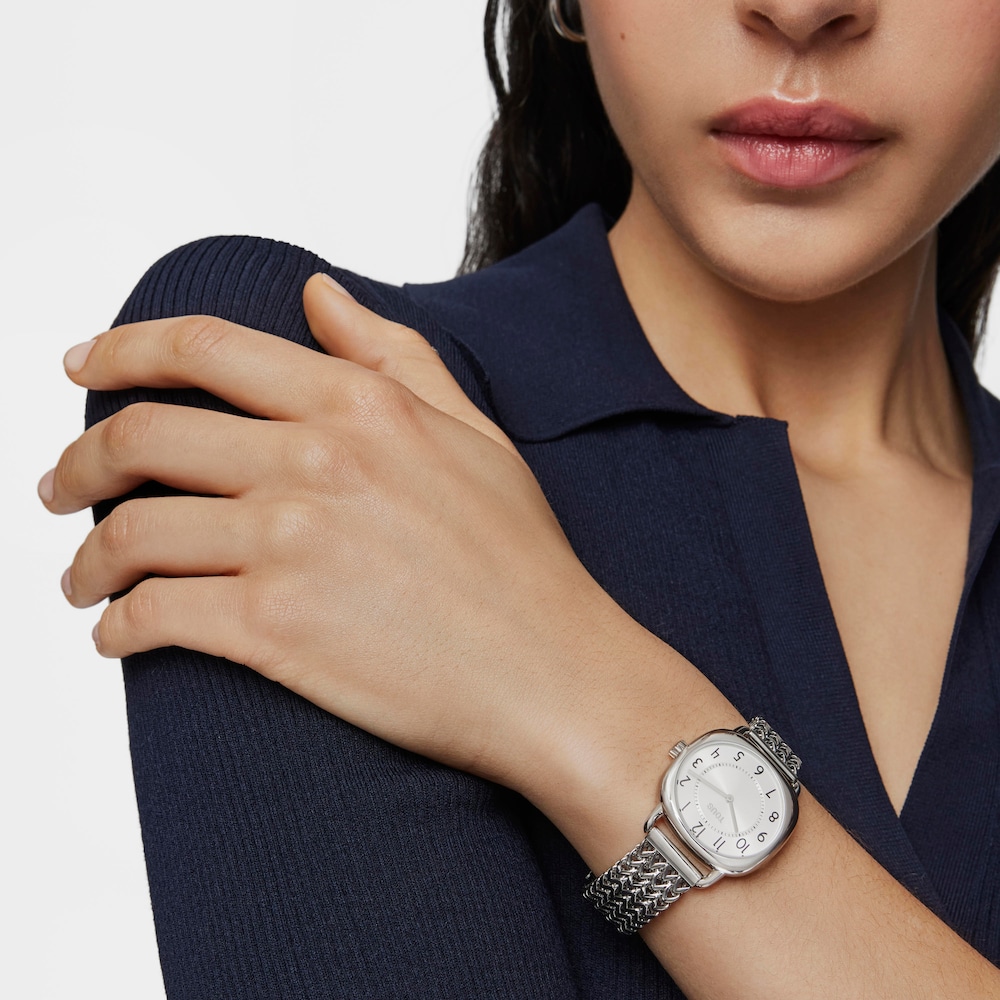 Reloj anal&oacute;gico Osier 1920 de acero