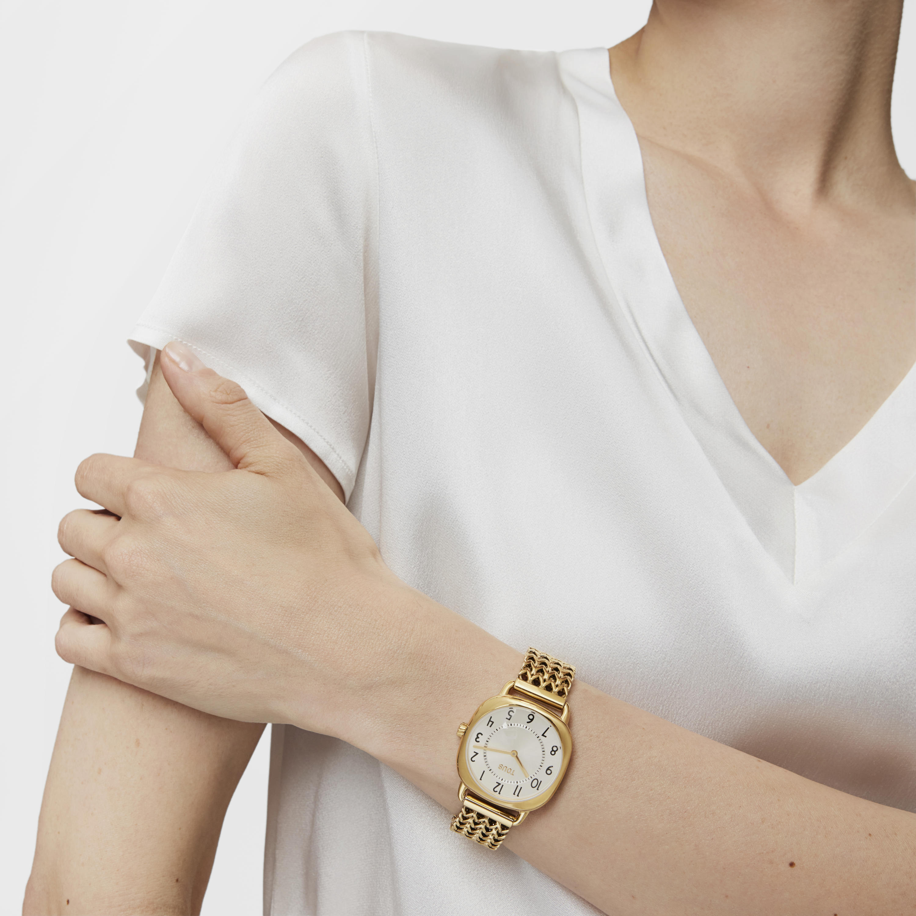 Gold-colored IP Steel Osier 1920 Watch