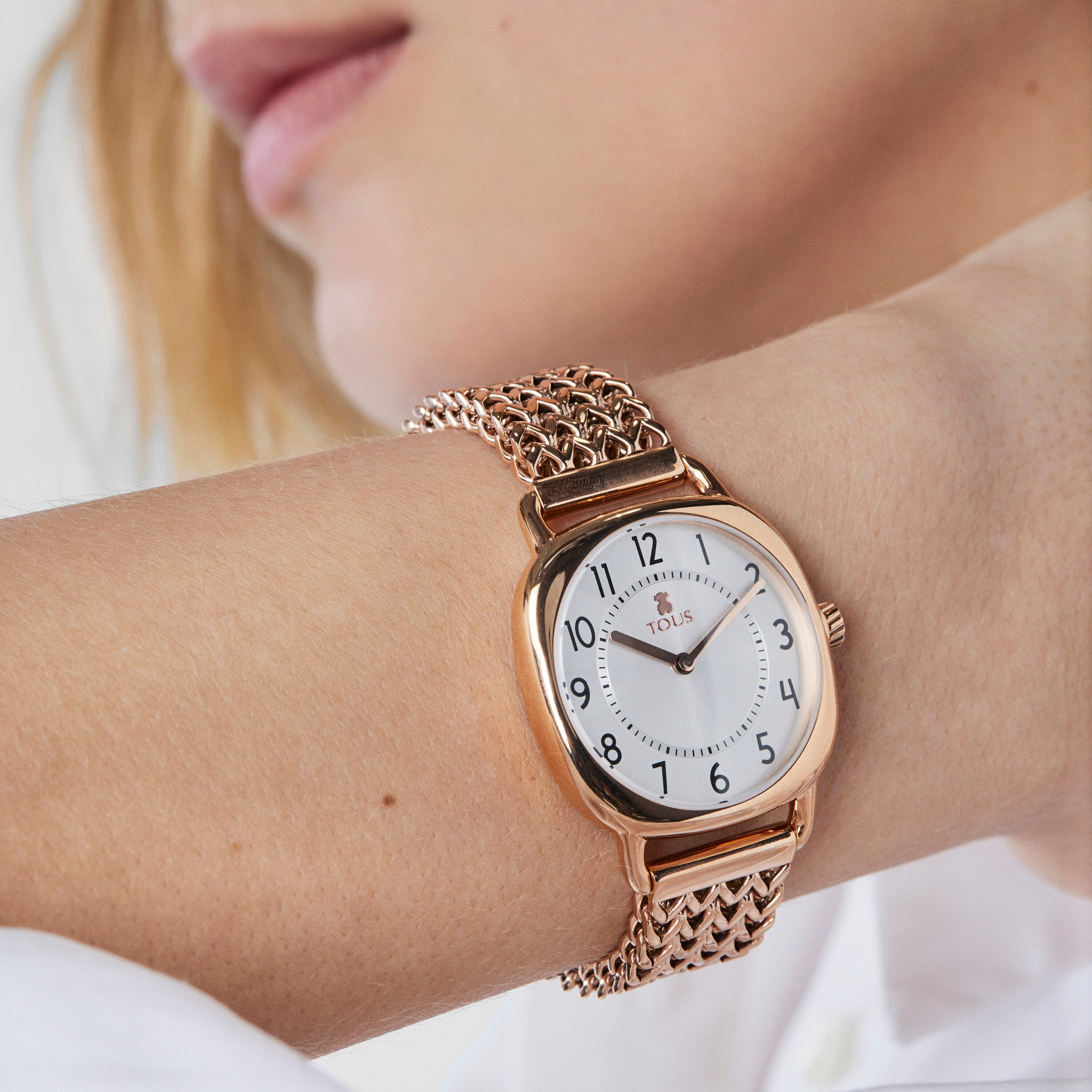 Rose IP Steel Osier 1920 Watch