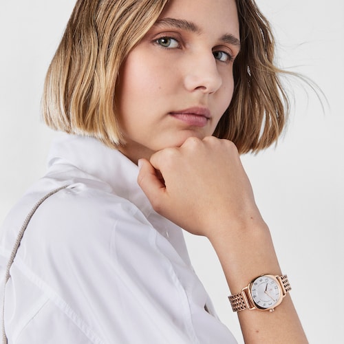 Rose IP Steel Osier 1920 Watch