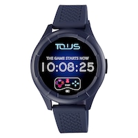 Smarteen Connect Sport Watch with blue silicone strap