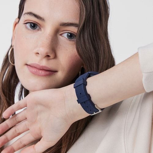 Reloj smartwatch Smarteen Connect Sport con correa de silicona azul