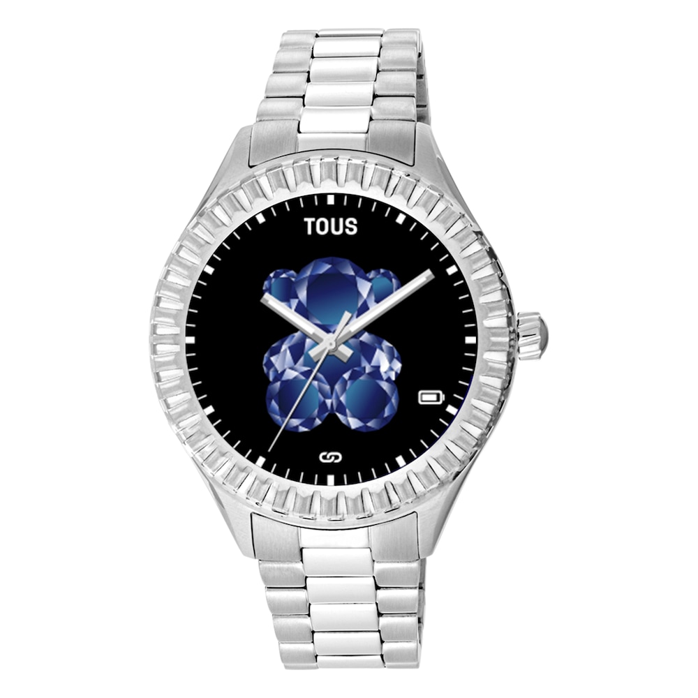 T-Bear Connect Smartwatch with steel wristband