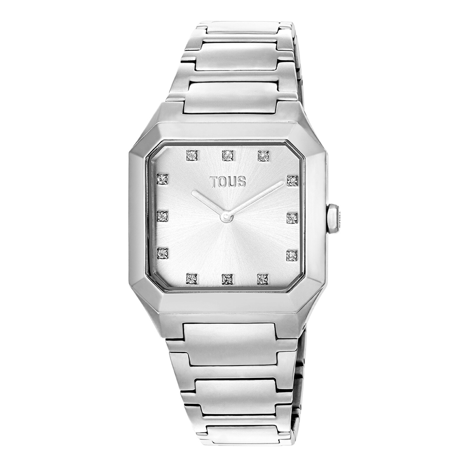 Analogue watch with steel wristband Karat Squared