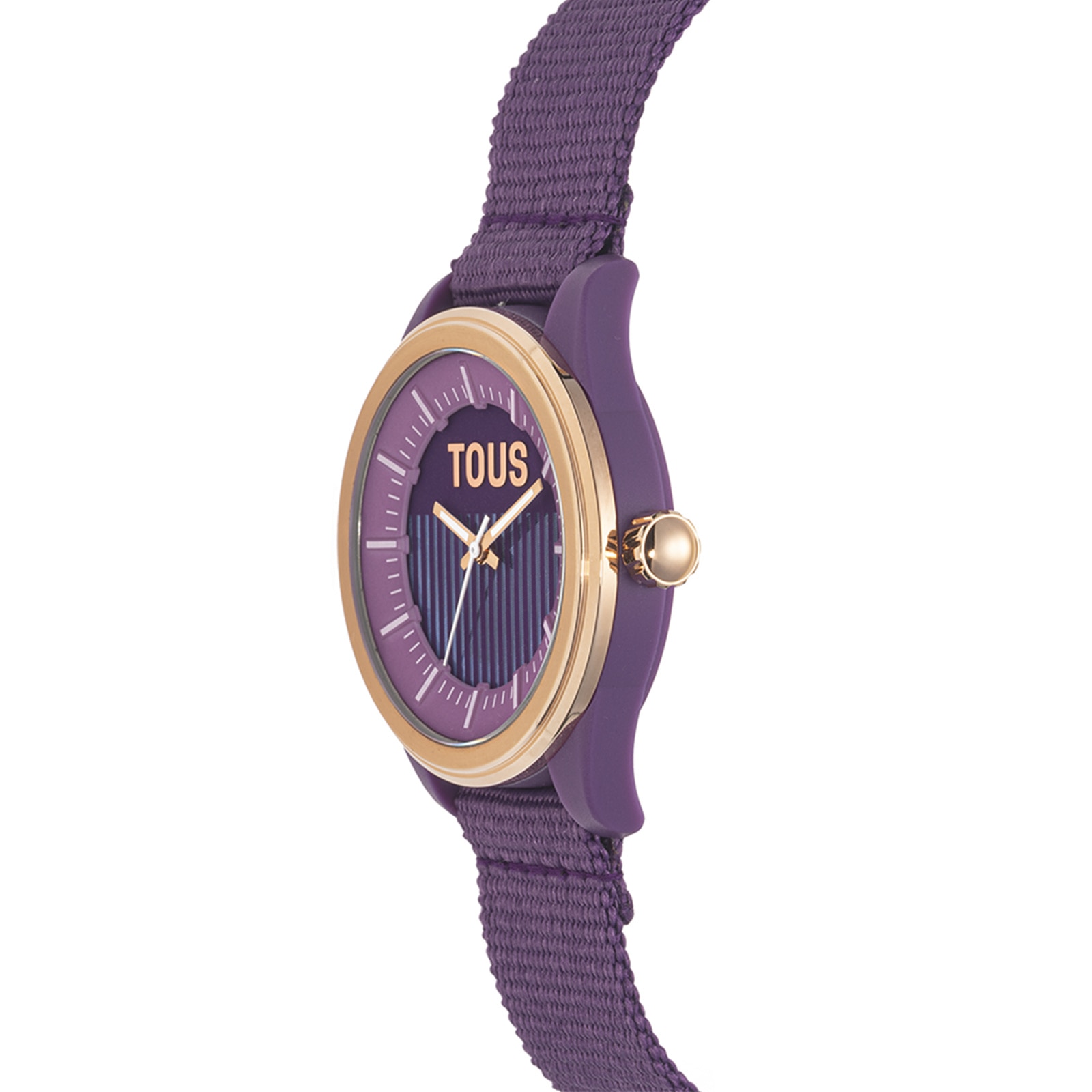 Purple solar-powered Analogue watch Vibrant Sun image number 1