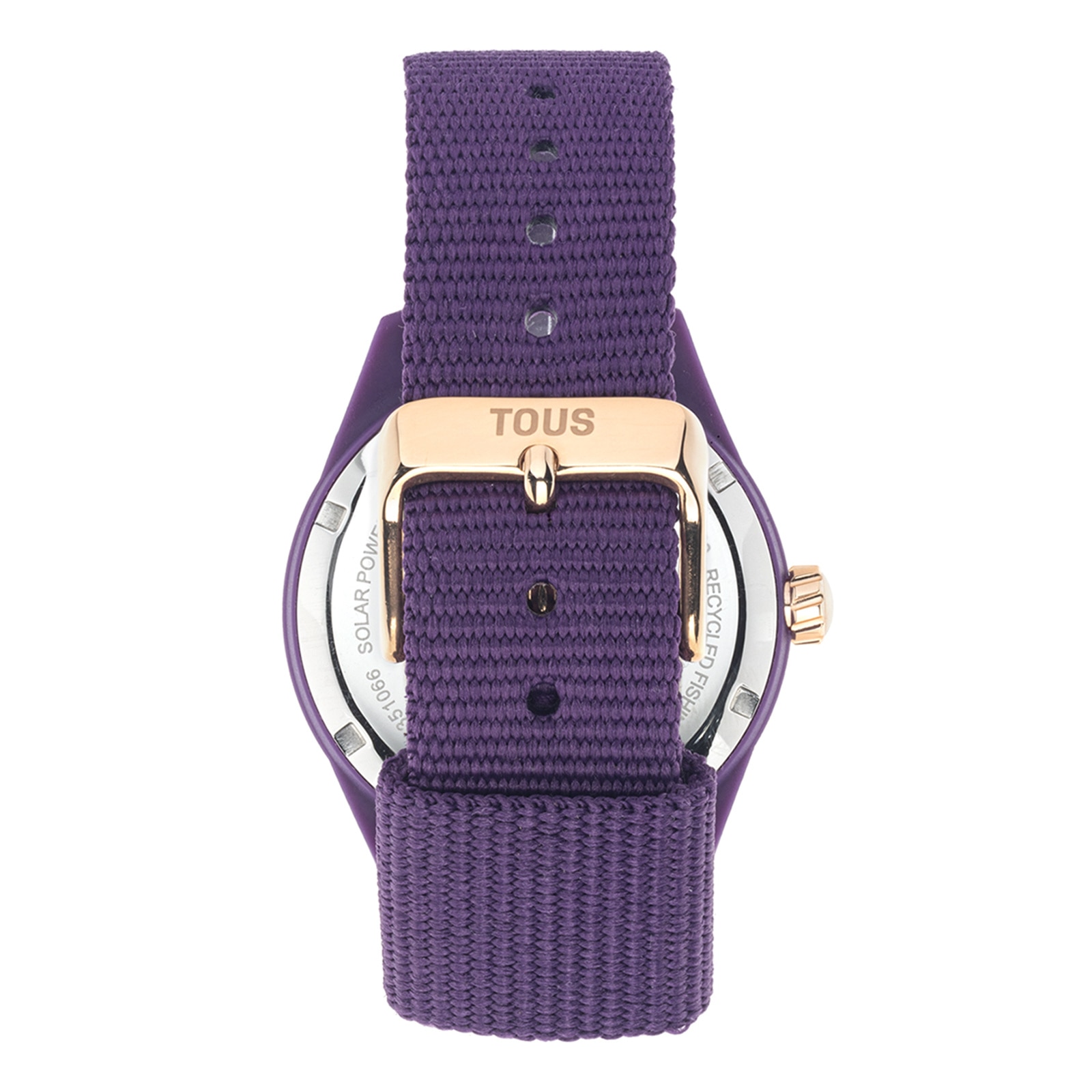 Purple solar-powered Analogue watch Vibrant Sun image number 2