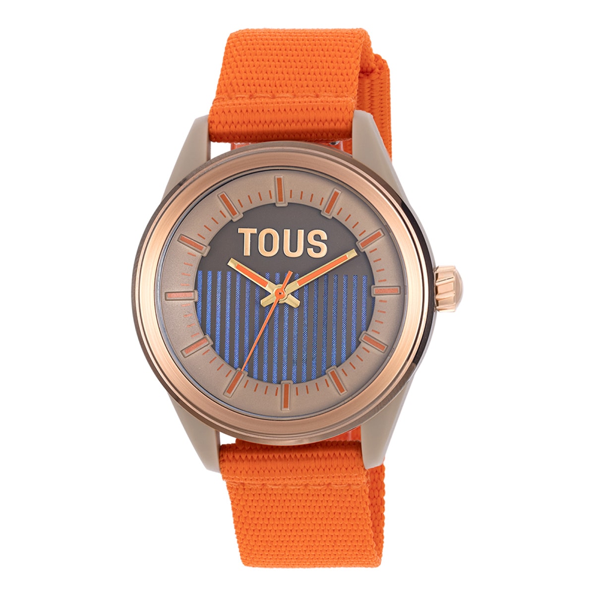 Tous - Reloj Analógico Solar Naranja Vibrant Sun - U