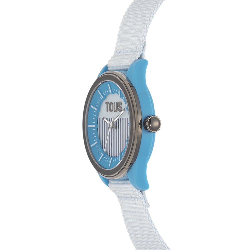 Reloj anal&oacute;gico solar celeste Vibrant Sun