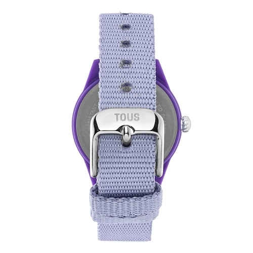 Reloj analógico malva Vibrant Sun