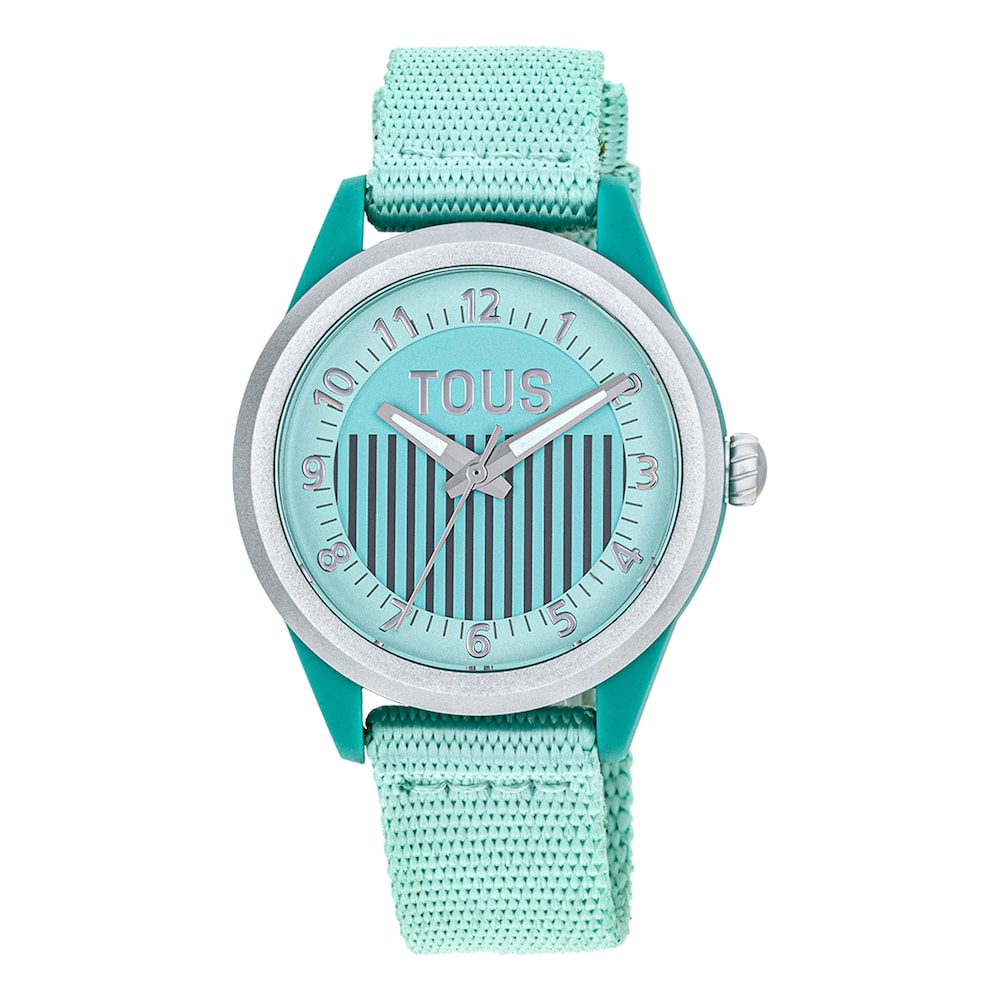 Reloj anal&oacute;gico menta Vibrant Sun