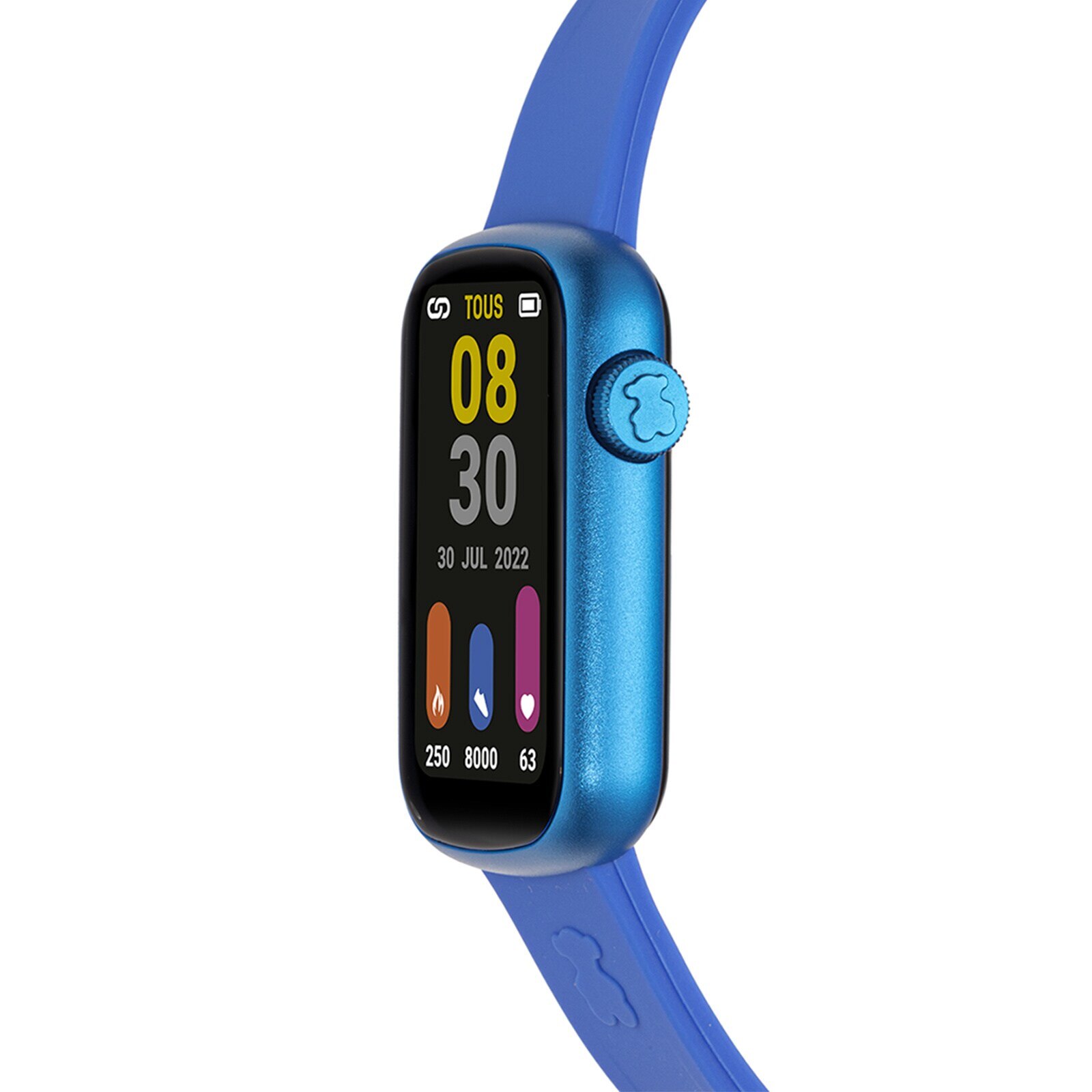 Smartwatch with nylon strap and silicone strap T-Band