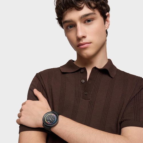 Reloj smartwatch Samsung Galaxy Watch 5 Pro X TOUS de Titanio negro con correa de silicona negra