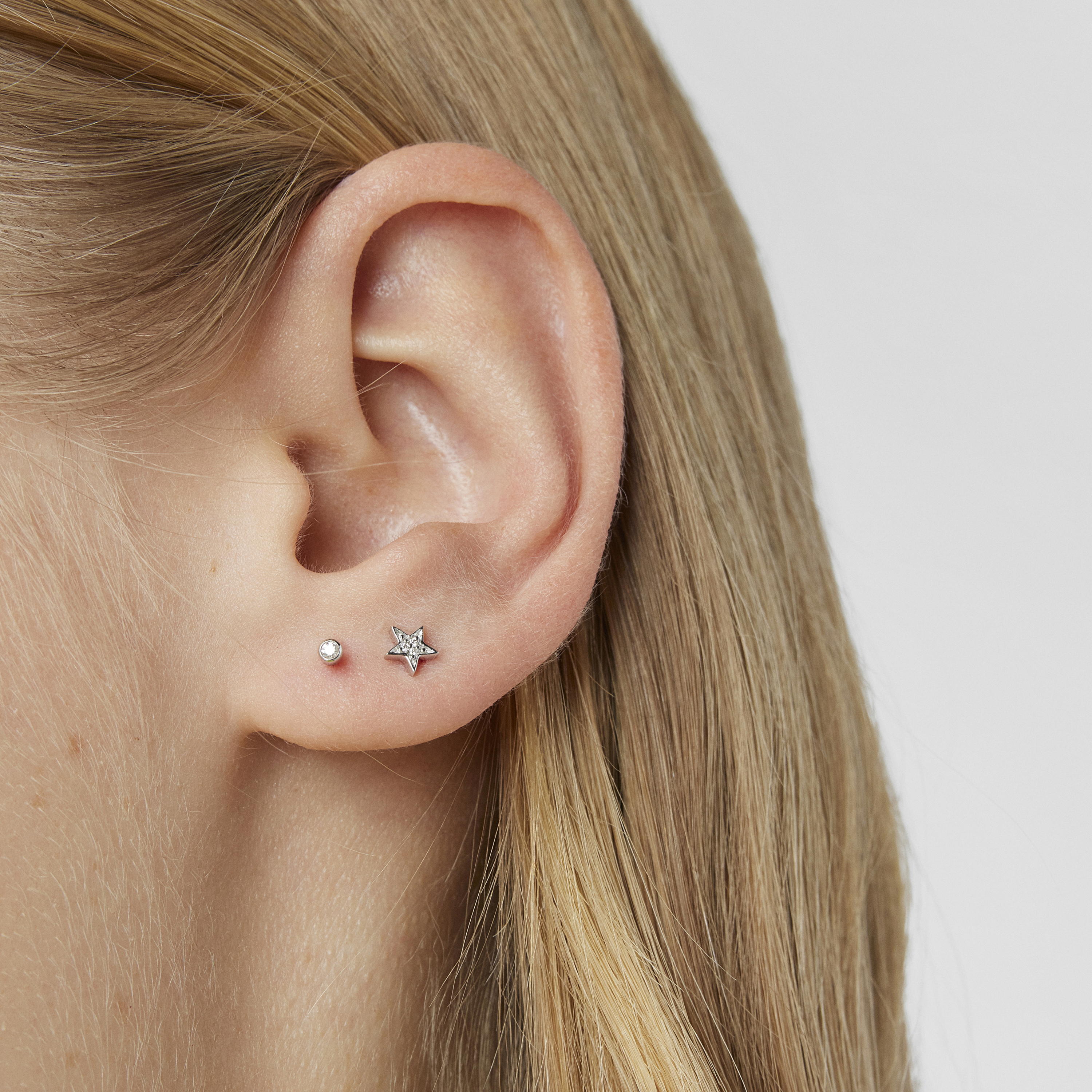 White Gold TOUS Diamonds Earrings 0,02ct