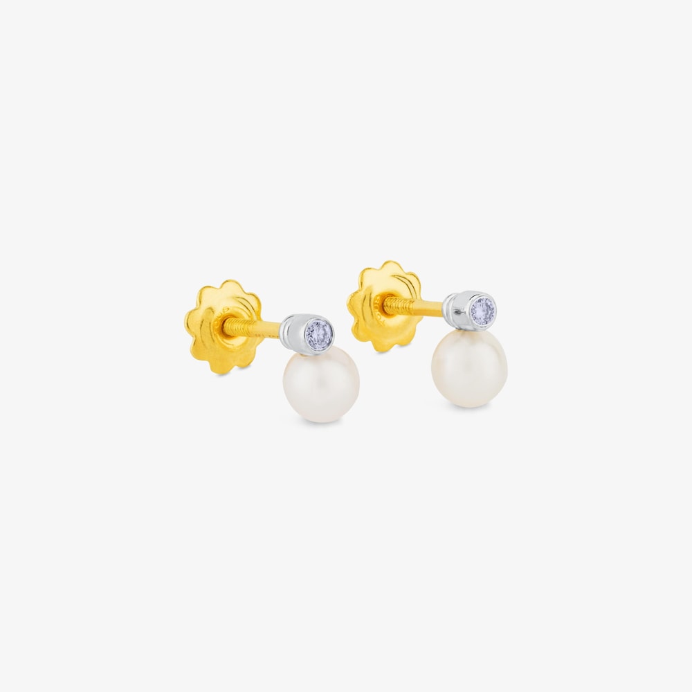Pendientes de oro blanco y perlas cultivadas TOUS Diamonds