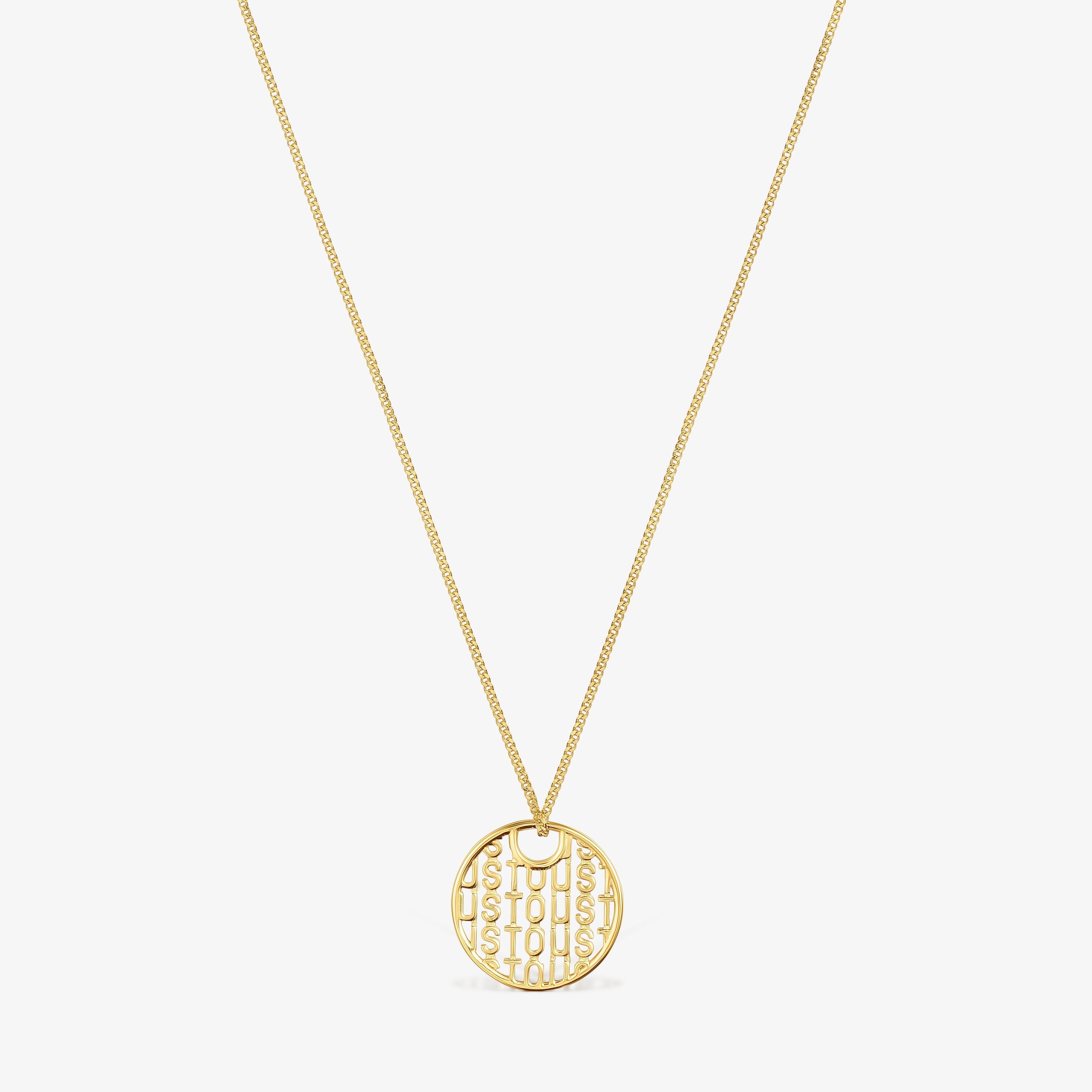 Silver vermeil Necklace Logo
