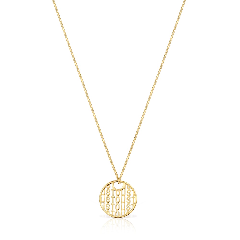Silver vermeil Necklace Logo