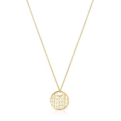 Silver vermeil Necklace Logo