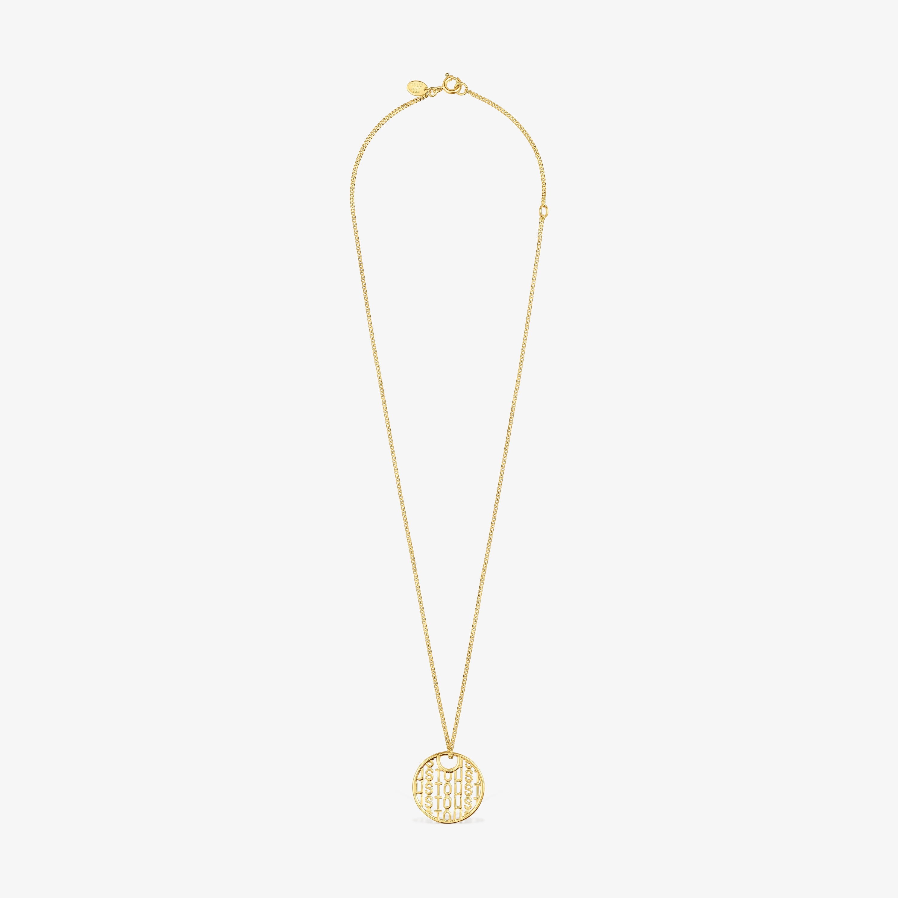 Silver vermeil Necklace Logo