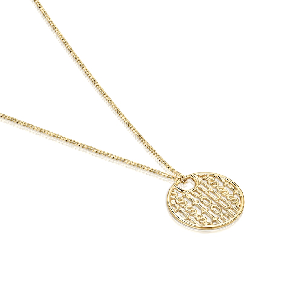 Silver vermeil Necklace Logo image number 2