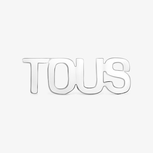 Silver 1/2 Earring Logo