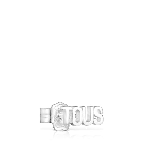 Silver 1-2 Earring Logo