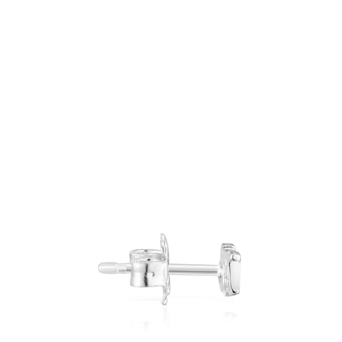 Silver 1-2 Earring Logo