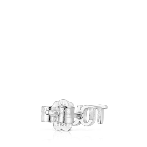 Silver 1-2 Earring Logo