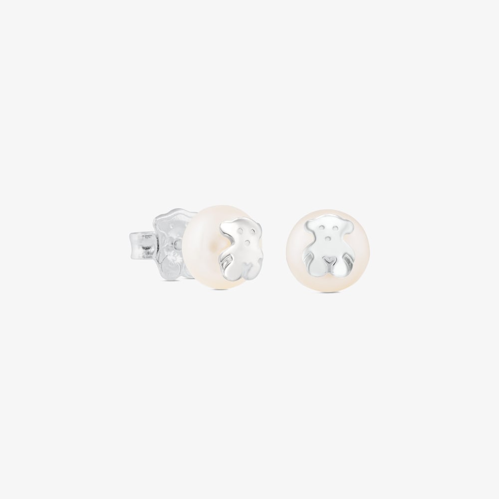 Pendientes de plata y perlas cultivadas Icon Pearl