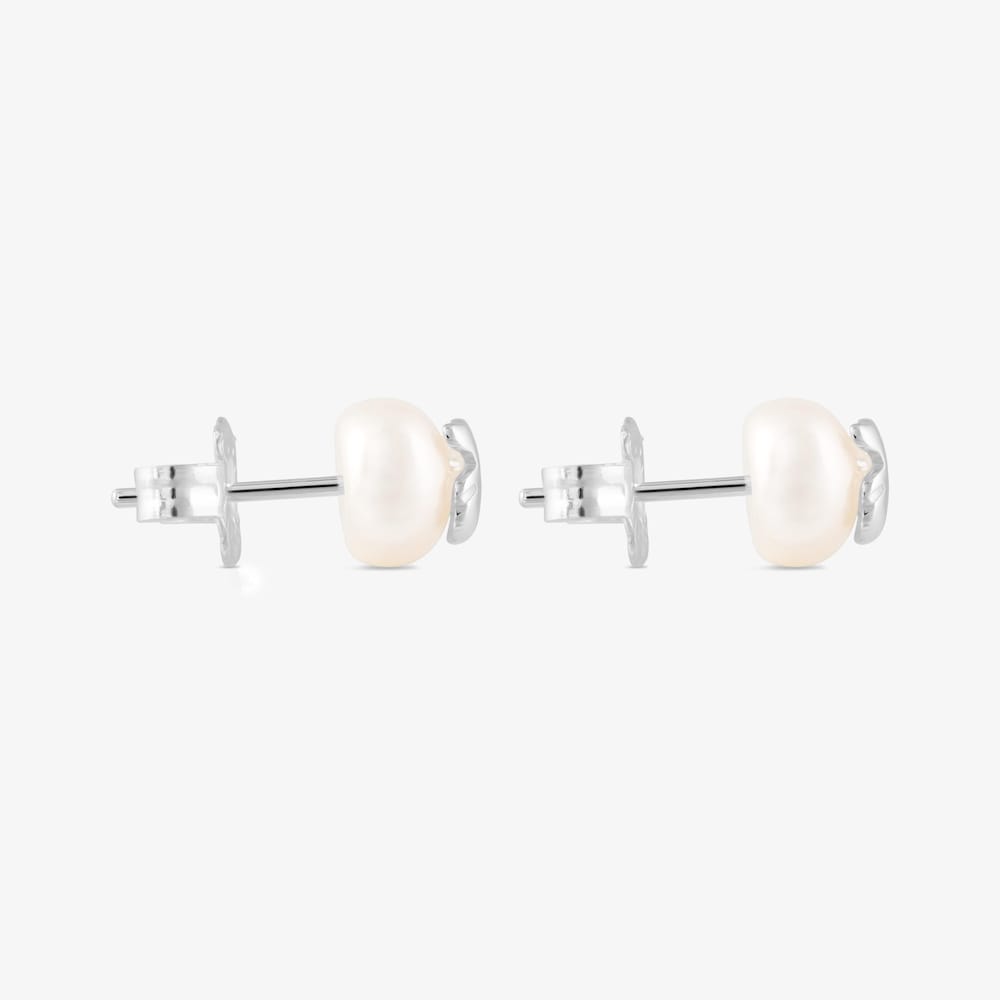 Pendientes de plata y perlas cultivadas Icon Pearl
