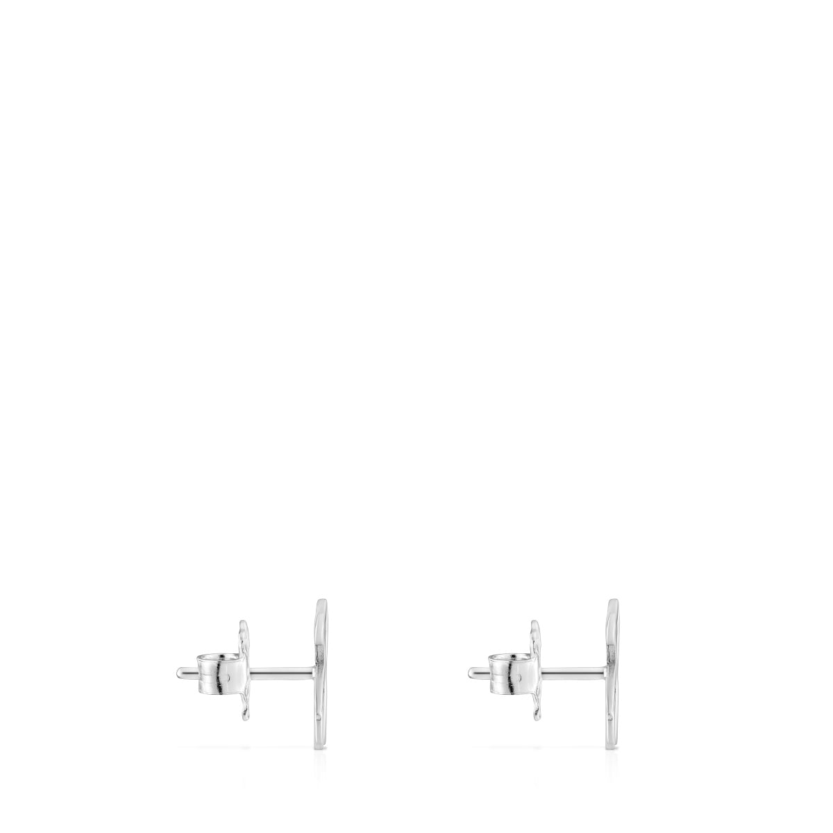 Silver TOUS Bear Earrings 1cm