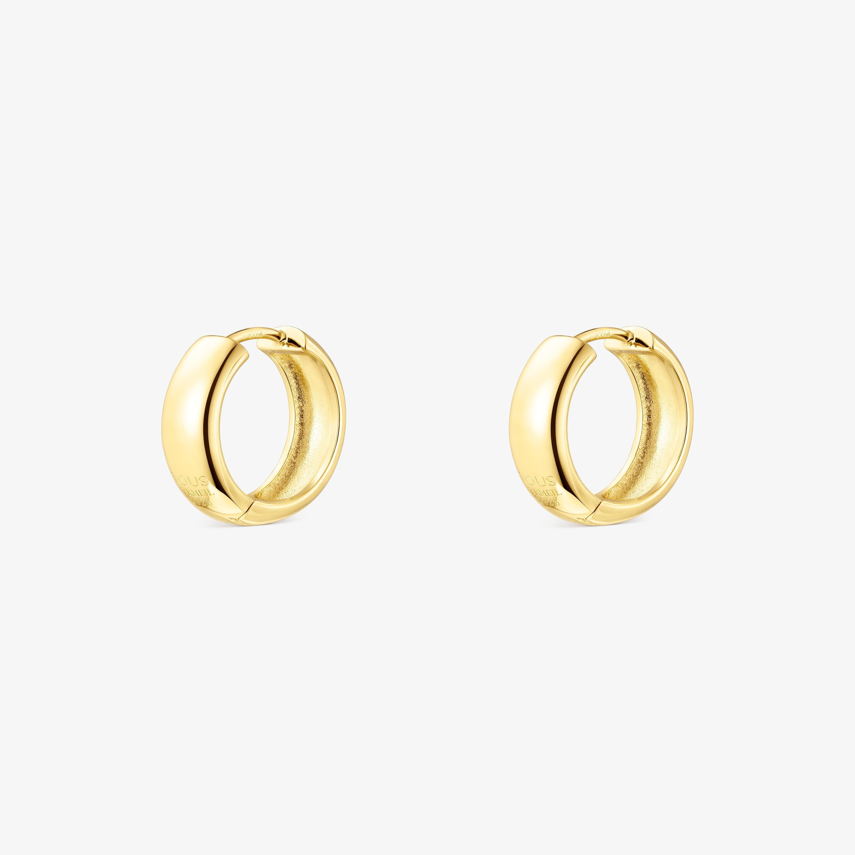 18K gold vermeil TOUS Basics Earrings