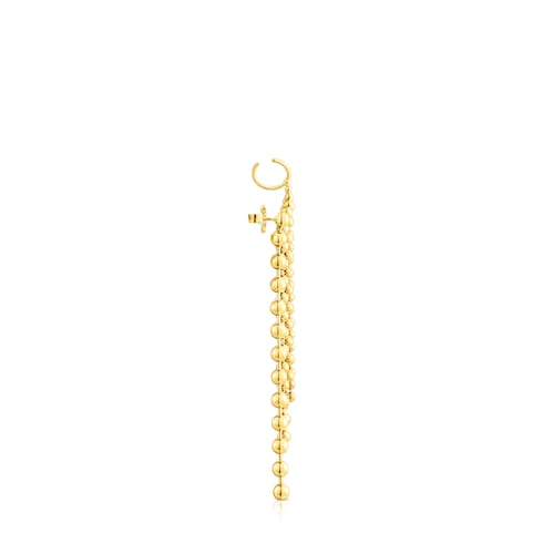 Silver vermeil Gloss Earcuff with five chains
