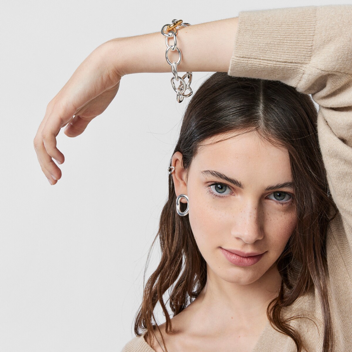Two-tone TOUS Hav Ring bracelet
