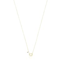 TOUS Hav necklace in gold with tsavorite gems