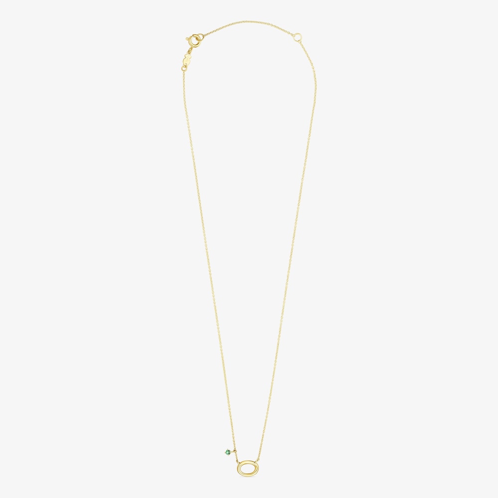 Collar de oro con gema tsavorita TOUS Hav