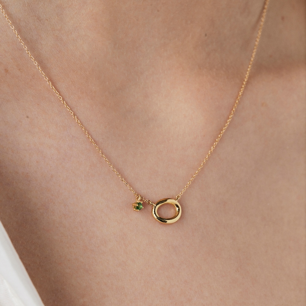 Collar de oro con gema tsavorita TOUS Hav