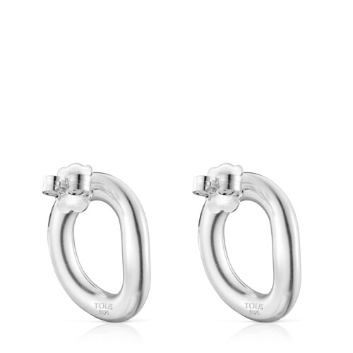 Aretes círculo de plata TOUS Hav