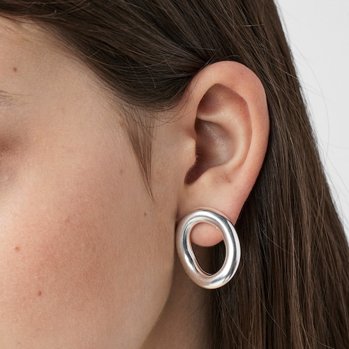 Aretes círculo de plata TOUS Hav
