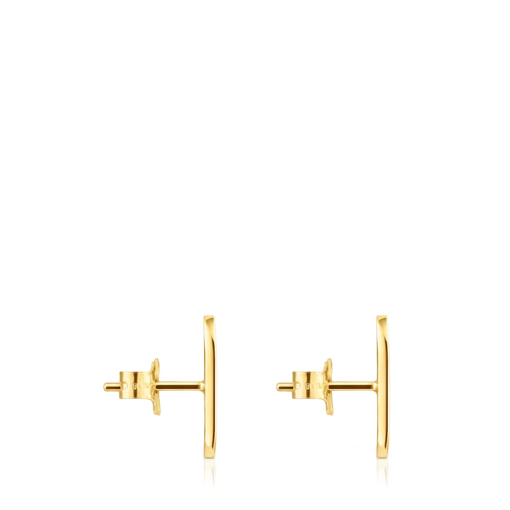 Pendientes de oro Oursin image number 1